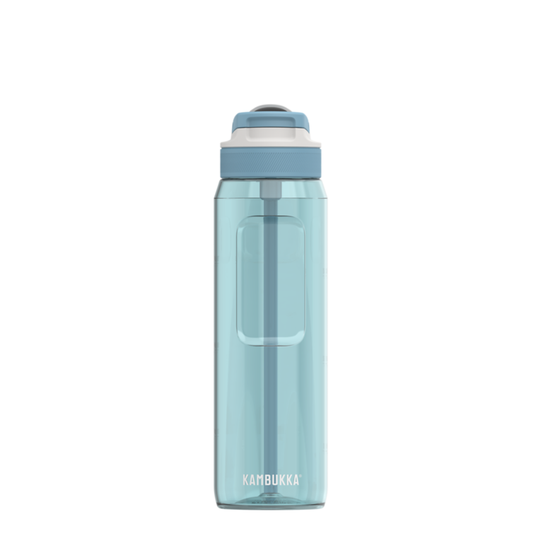 Kambukka Lagoon Water Bottle with Straw, Blue Colour