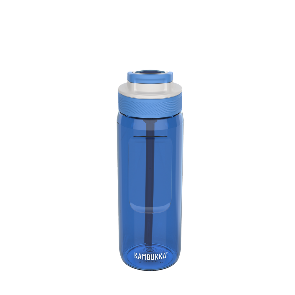 Kambukka Lagoon Water Bottle 750ml with Straw, blue colour