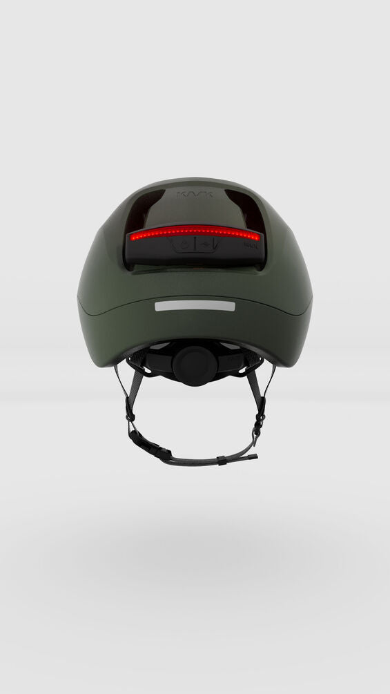 kask moebius limelight helmet, integrated led light