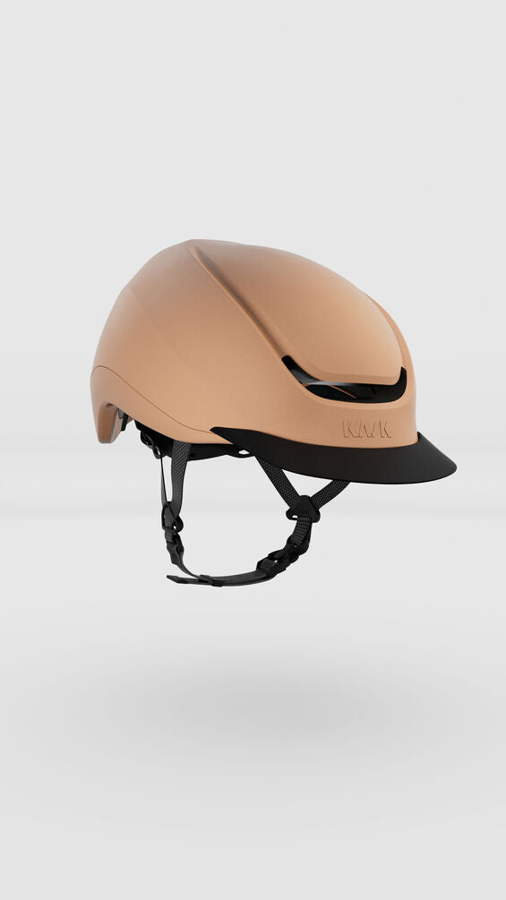kask moebius urban helmet in champagne colour