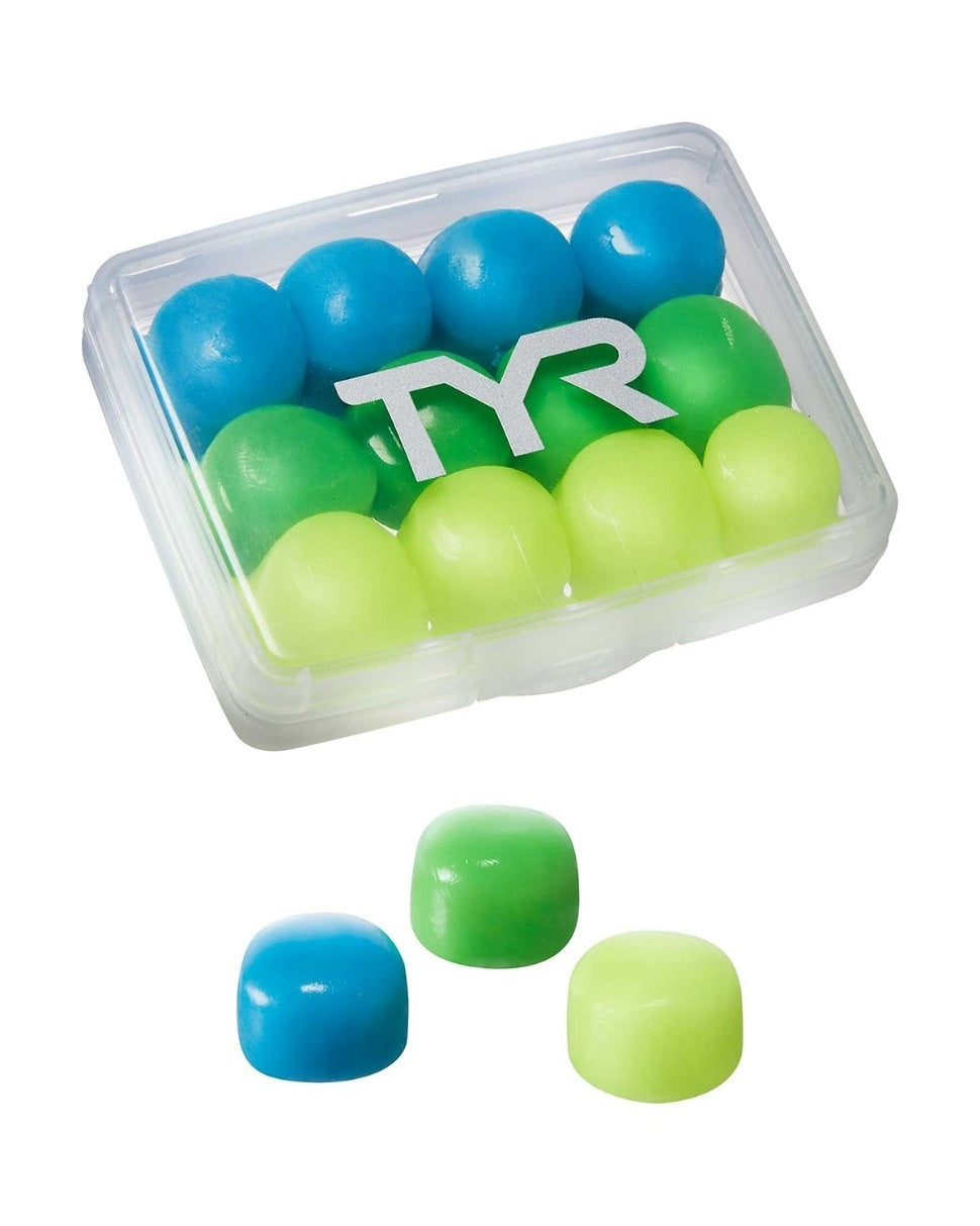 TYR Kids Soft Silicone Ear Plugs 12 pack
