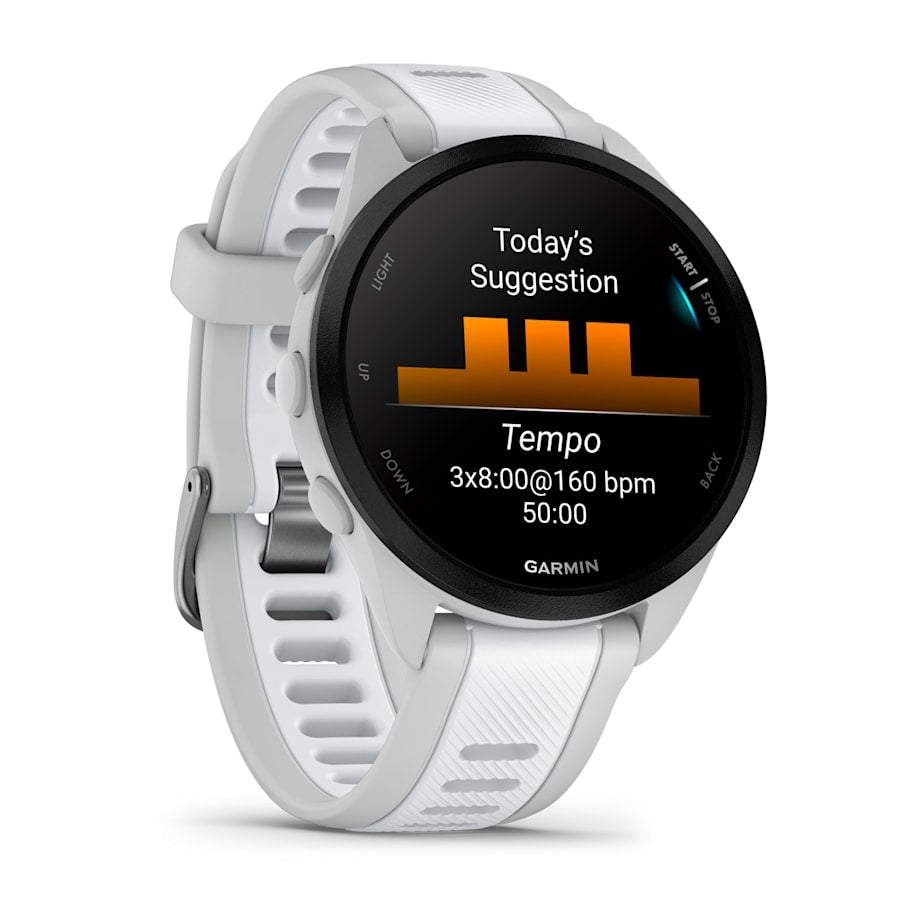 Garmin Forerunner 165 Music - Mist Grey & Whitestone
