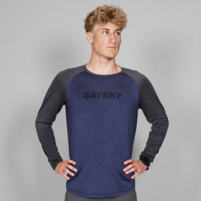SAYSKY Men's Logo Pace Long Sleeve