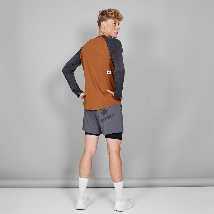 SAYSKY Men's Logo Pace Long Sleeve