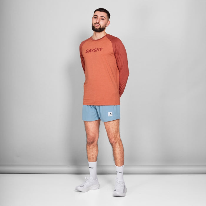 SAYSKY Men's Logo Pace Long Sleeve