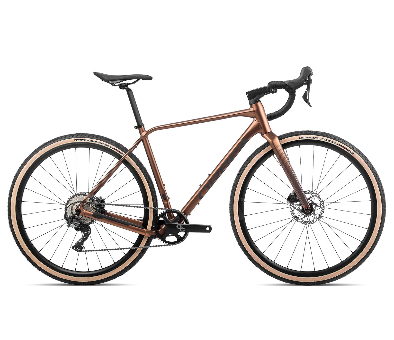 orbea gravel bike, orbea terra h30 2022 copper matt