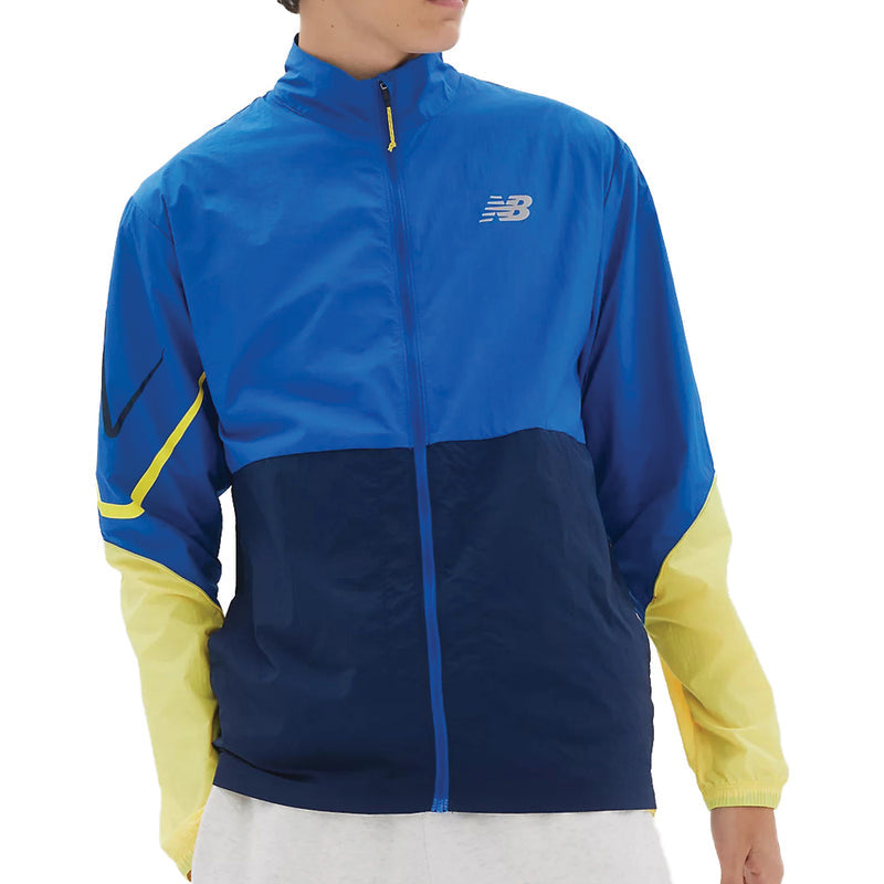 New Balance Graphic Impact Run Packable Jacket