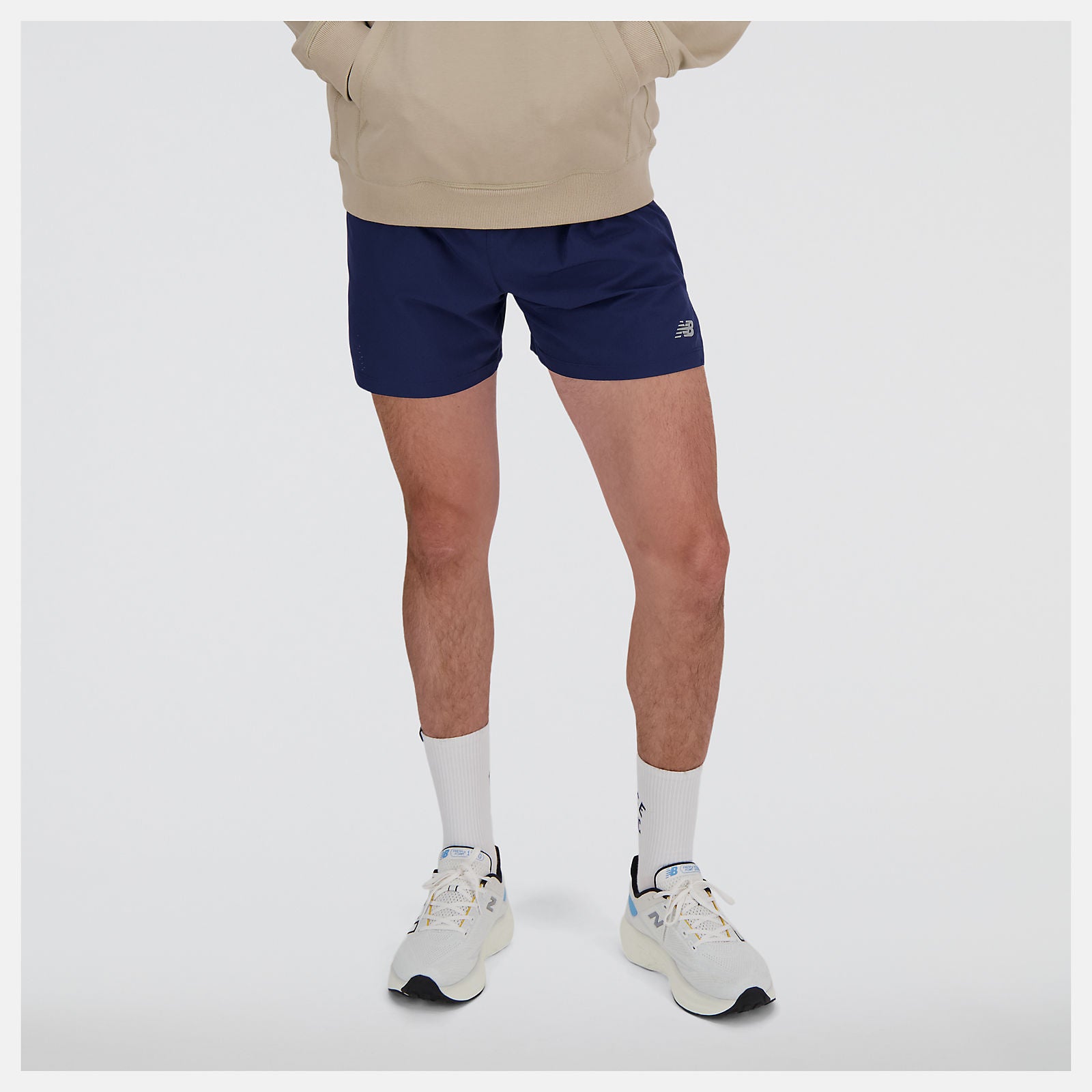 New Balance RC Run short for men, navy colour