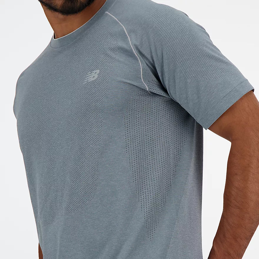 New Balance Knit Short Sleeve Top