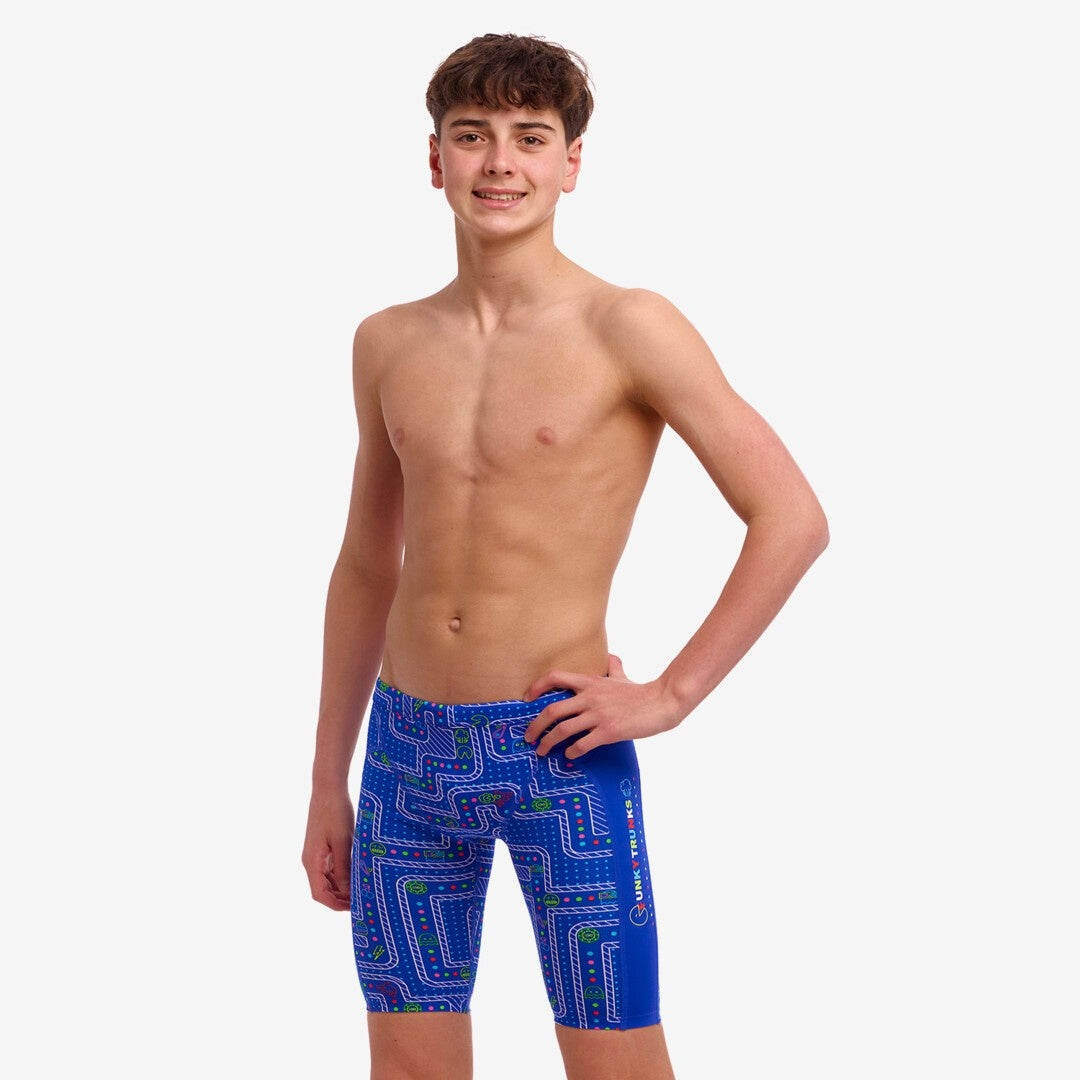 swim jammers, waist 26 for boys from funky trunks