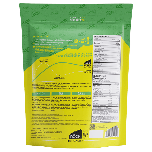 Naak Energy Drinks Mix - 720kg