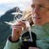 woman drinking naak nutrition