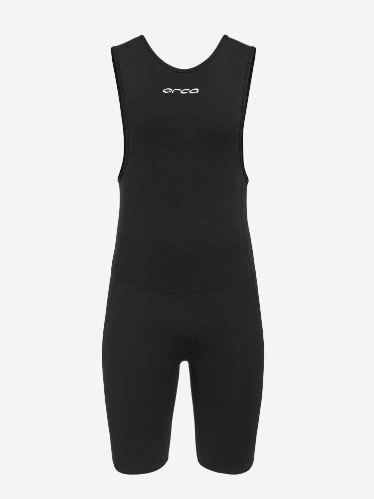 Orca Swimskin Shorty Men's black wetuit, perfect for swimming