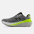 New Balance Fresh Foam X 860v15,  stability and support everyday running shoes for men, slate grey with green details, side profile of shoe on a white background