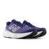nb 880v15 for women, cushioned neutral running shoe, dark blue with white sole, pair of shoes with profile