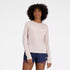 New Balance Athletics Long Sleeve For Women Quarts Light Pink Colour 