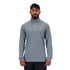 New Balance Athletics Seamless 1/4 Zip For Men Long Sleeve running top