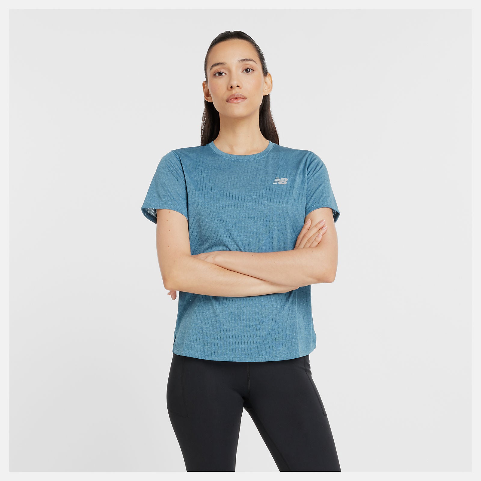 New Balance Athletics T-Shirt Women's Terrarium Heather