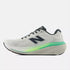 New Balance Fresh Foam X 860v15 Mens stability and support everyday running shoes, grey with mix of green and yellow, side profile