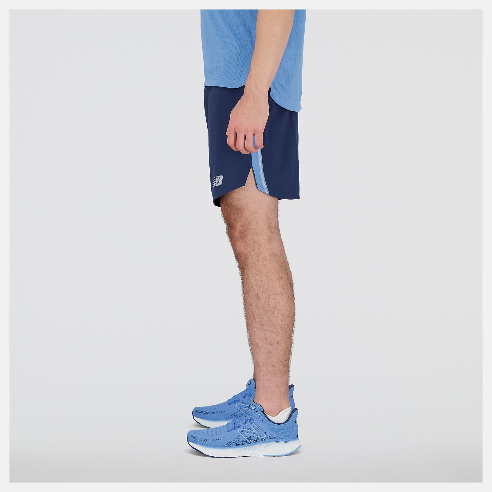 New Balance Graphic Impact Run 7 Inch Short
