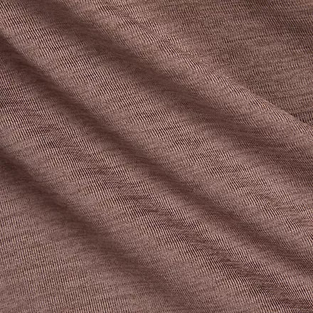 close up of nb heat grid half zip fabric
