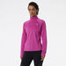 new balance heat grid half zip for women