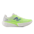 new balance rebel v5 womens, super lightweight versatile training road running shoe, bright yellow and white sole, outside side profile of shoe