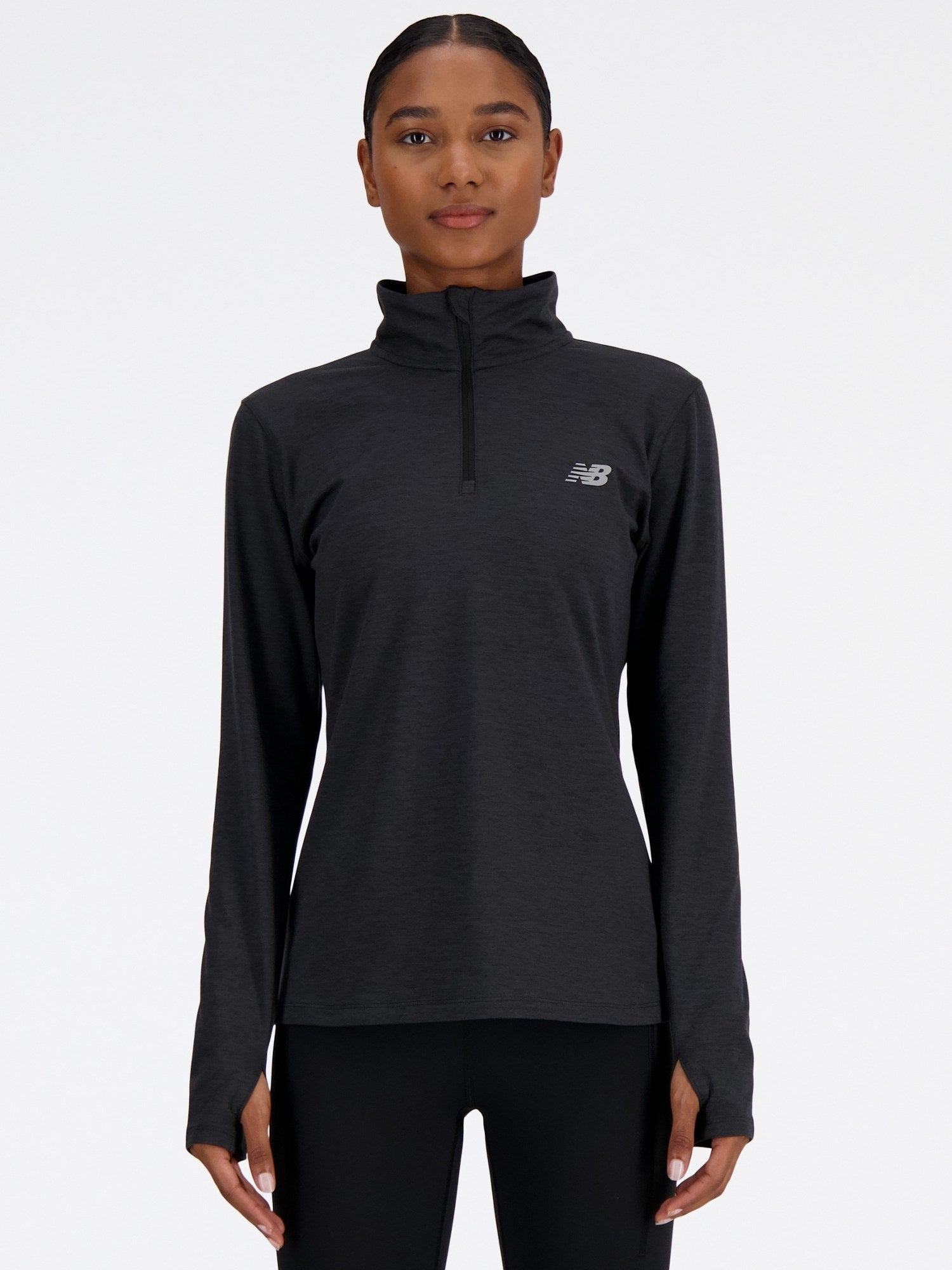 New Balance Sport Essentials Space Dye Quarter Zip