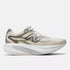 nb supercomp rebel mens, lightweight speed training and racing shoe, white and cream with black and red details, side profile of shoe