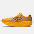 new balance super comp rebel mens, durable cushioned everyday training and racing shoe, sunny yellow orange colour, inside profile of shoe