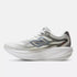 new balance supercomp rebel womens, lightweight speed training and racing road running shoe, white with silver and grey details, inside profile of shoe