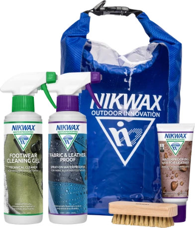 Nikwax Fabric & Leather Footwear Care Kit