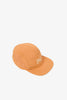nnormal running cap in orange colour with logo