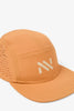nnormal running cap in orange colour with logo