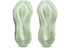 asics novablast 5 for women, lightweight cushioned springy running shoe, mint colour, shoe sole