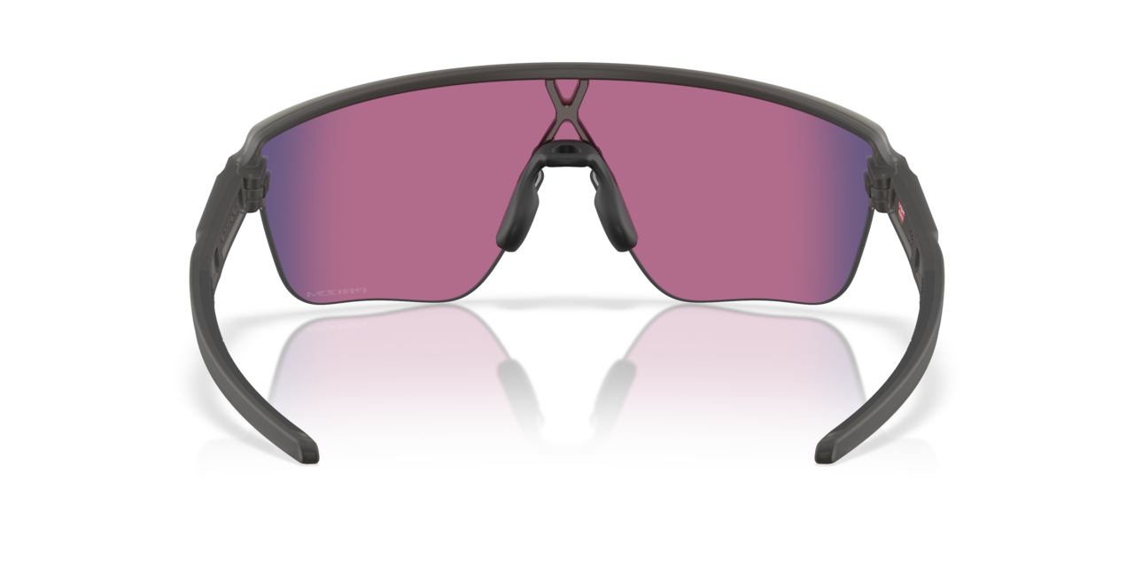 oakley sunglasses, corridor, prizm road lens, inside view