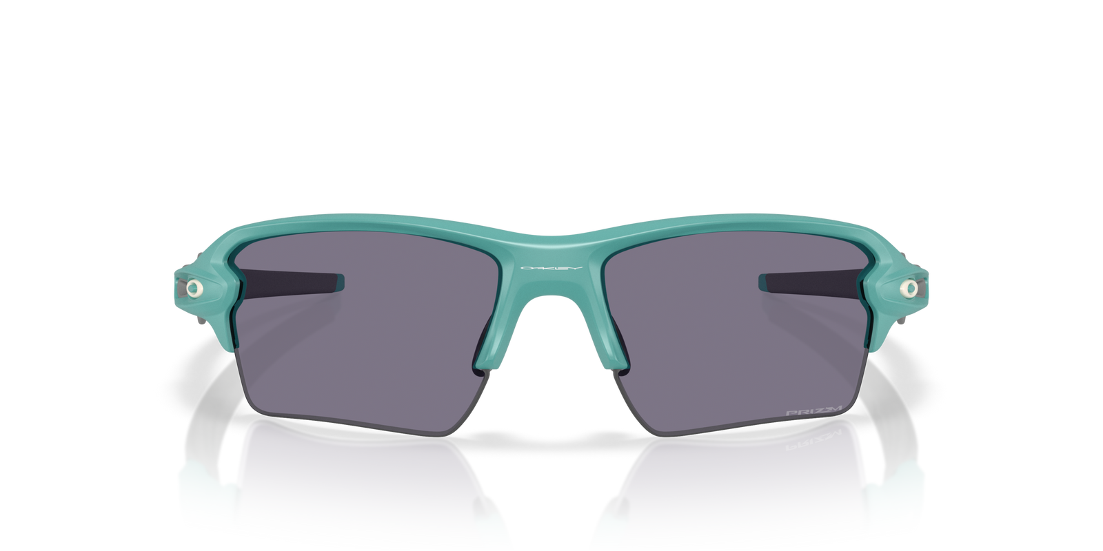 cyan oakley flak 2.0 XL sunglasses with dark grey lenses