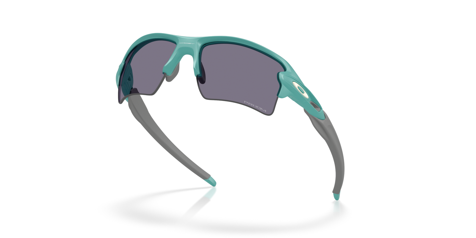 cyan oakley flak 2.0 XL sunglasses with dark grey lenses