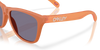 oakley frogskins sunglasses with a prizm grey lens and matte ginger frame