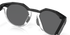oakley hstn sunglasses with black frame and reflective lenses 