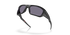 Oakley masseter sunglasses with black frame and grey prizm lenses - tilted view