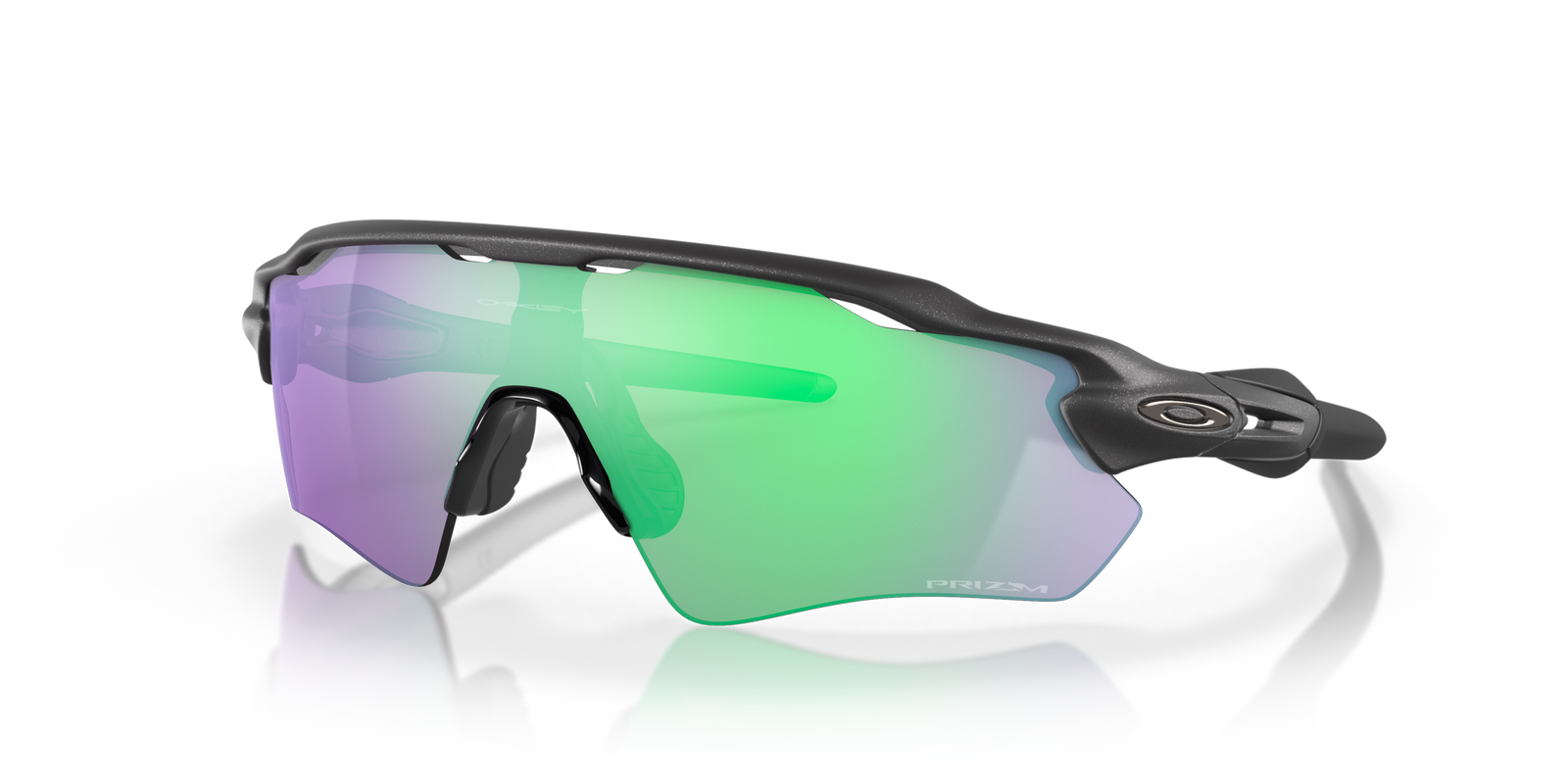 oakley radar ev path sunglasses with green and purple lenses 