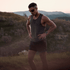 man running in oakley vanguard ai meta sunglasses