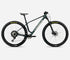 orbea alma h30 hardtail bike in espace green and ivory white colour