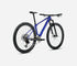 orebea alma m30 hardtail bike in cobalt blue colour showing back of bike