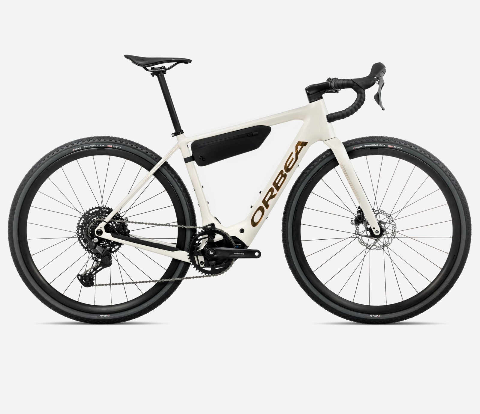 orbea denna h50 gravel bike in white