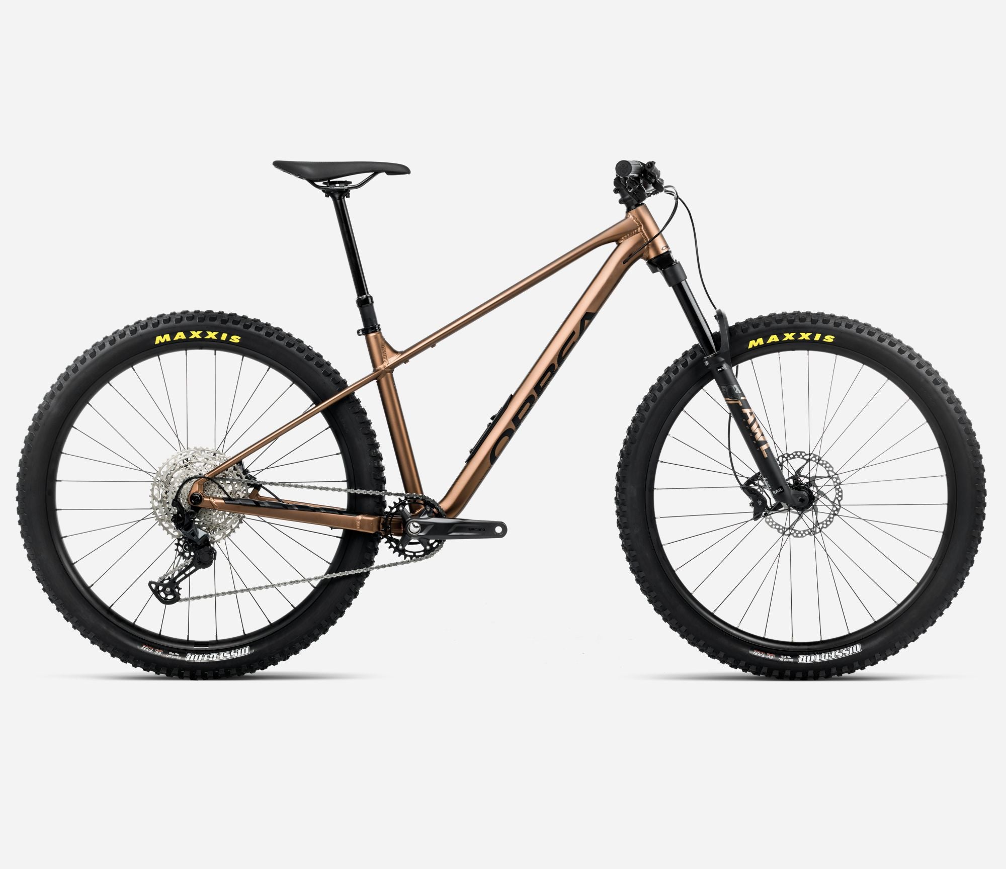 Orbea Laufey Hardtail Mountain Bike in Metallic Cinnamon 