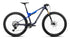 side view of orbea oiz m10 in blue colour, cross country mtb