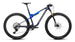 side view of orbea oiz m10 in blue colour, cross country mtb