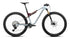 side view of orbea oiz m10, cross country mtb in frozen concrete colour